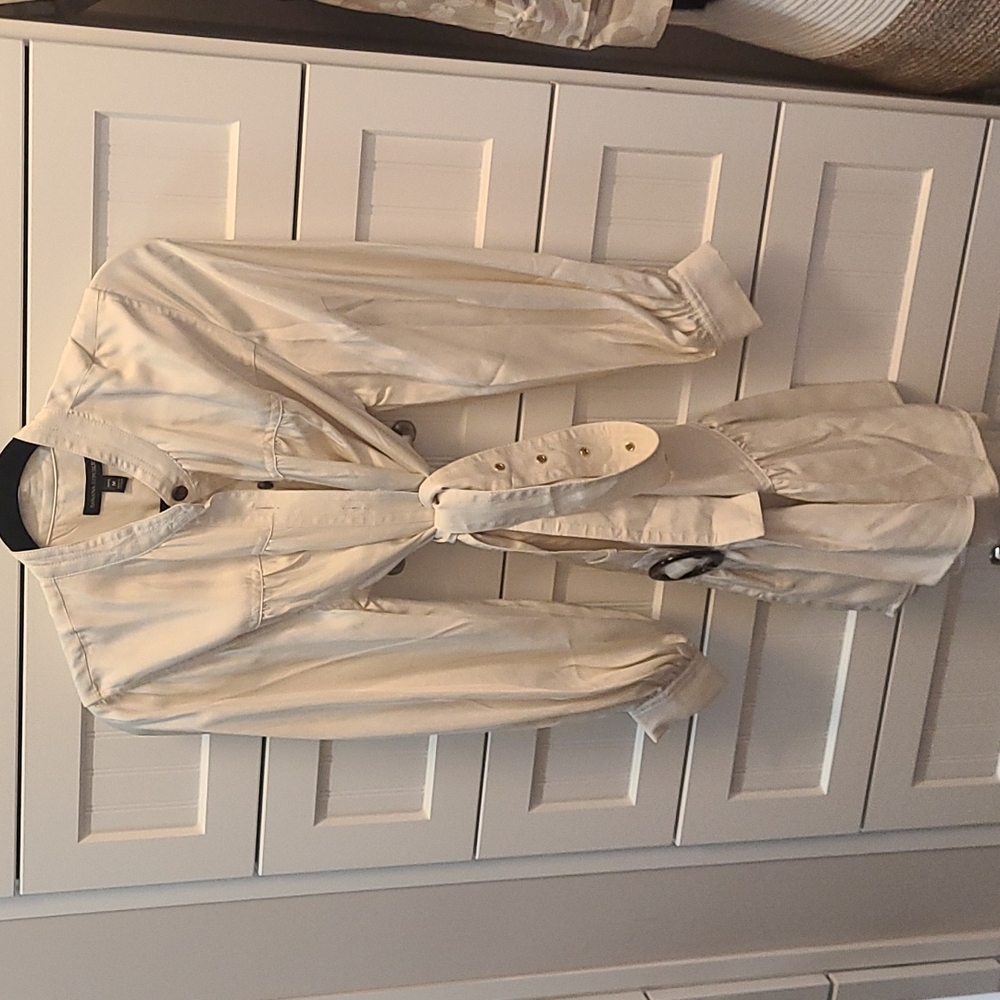 Banana Republic Satin Dress. Size Petite Medium.